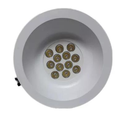 Imagem de Kit 6 Luminaria Led Embutir Circular 12w 6500k Bivolt Branco