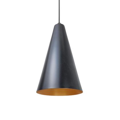 Imagem de Kit 6 Luminária Pendente Cone Com Interior Cobre Com Fiação 110/220v