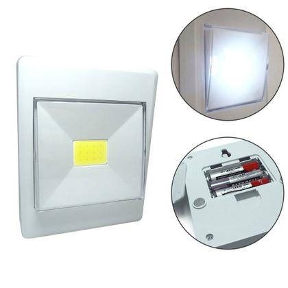 Imagem de KIt 6 Luminarias Led Interruptor Sem Fio Iluminação Para Móveis