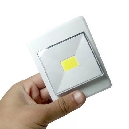 Imagem de KIt 6 Luminarias Led Interruptor Sem Fio Iluminação Para Móveis