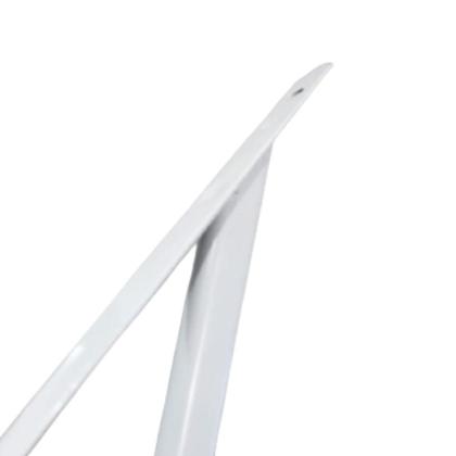 Kit 6 Mão Francesa Cantoneira Suporte Ferro Prateleiras Extra Forte Reforçada Branca 50 Cm Paredes - Hayner Imagem de Kit 6 Mão Francesa Cantoneira Suporte Ferro Prateleiras Extra Forte Reforçada Branca 50 Cm Paredes