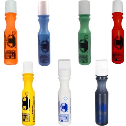 Imagem de Kit 6 Marcadores Industriais Varias Cores 2mm 60ml Híbrido BADEN