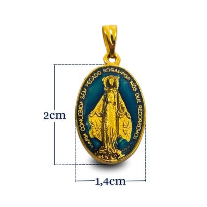 Imagem de Kit 6 Medalha Milagrosa De Nossa Senhora Das Graças Atacado