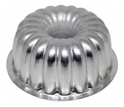 Imagem de Kit 6 Mini Formas Bolo Vulcão Torta Suíça Decorada Com Furo