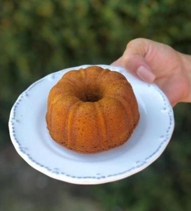 Imagem de Kit 6 Mini Formas Bolo Vulcão Torta Suíça Decorada Com Furo