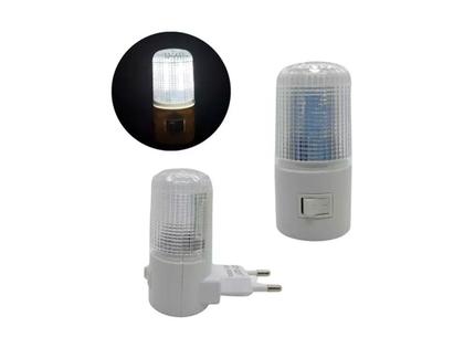Imagem de Kit 6 Mini Luminária Tomada Abajur Led Iluminação Noturna