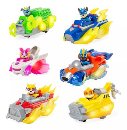 Imagem de Kit 6 Naves Patrulha Canina Brinquedos Coleção Fricção