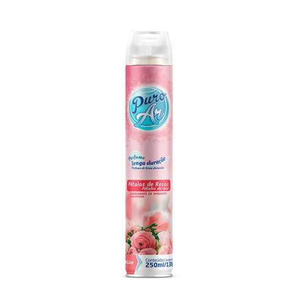 Imagem de Kit 6 Odorizador Puro Ar 250ml Dom Line - Pétalas de Rosas 