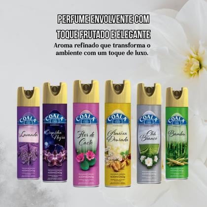 Imagem de Kit 6 Odorizante Aerossol Coala 400ml. Combo com Aromas Exclusivos