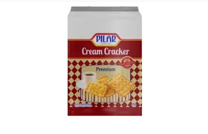 Imagem de Kit 6 Pacotes de Biscoitos Cream Cracker Pilar Premium Tradicional