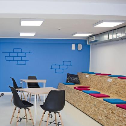 Imagem de Kit 6 Painel Led Sobrepor Quadrado 24w 6500K Bivolt Casa Comércio Avant