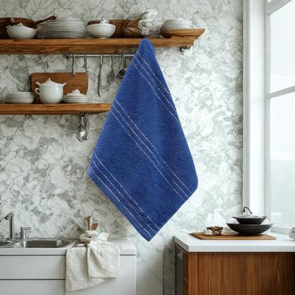 Imagem de Kit 6 Pano Copa Prato Felpudo Atoalhado Gourmet 100% Algodão 397 g/m²