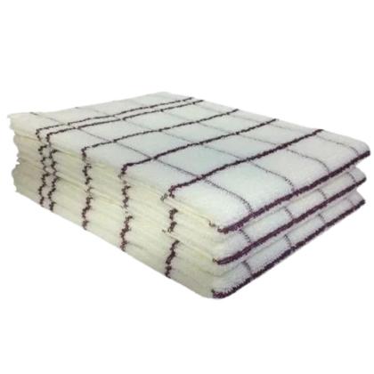 Imagem de Kit 6 panos de prato teka chef premium atoalhado 100% algodão 45 x 70cm