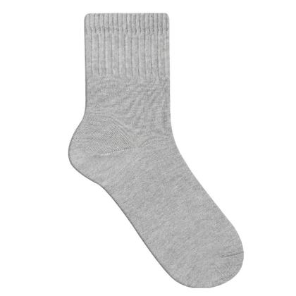 Imagem de Kit 6 Pares Meia Cano Longo Tamanho Plus Punho Largo, Grande, Não aperta