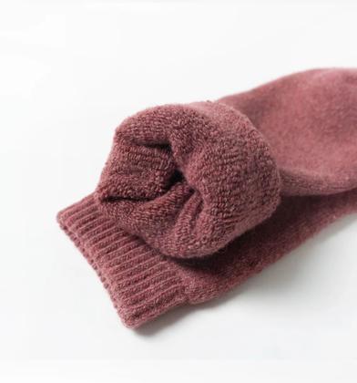 Imagem de Kit 6 Pares Meia de Lã Térmica Grossa Masculino e Feminina Inverno Frio