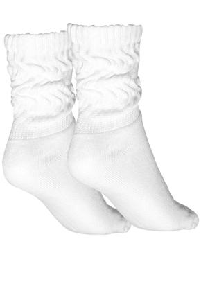 Imagem de Kit 6 Pares Meias Aeróbica Brancas Fitness Academia Yoga