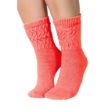 Imagem de Kit 6 Pares Meias Coloridas Aeróbica Flúor Fitness Academia