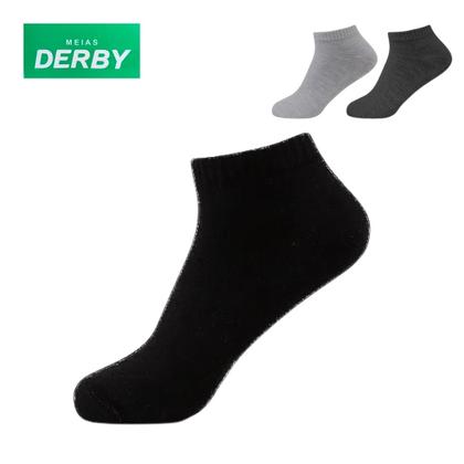 Imagem de Kit 6 Pares Meias Esportivas Cano Curto Derby Adulto Original
