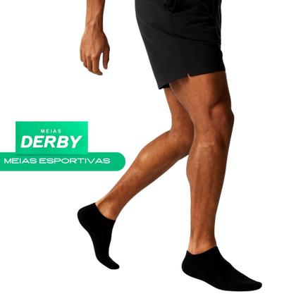 Imagem de Kit 6 Pares Meias Esportivas Cano Curto Derby Adulto Original