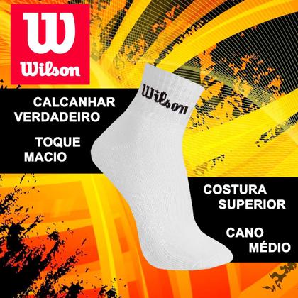 Imagem de Kit 6 Pares Meias Wilson Cano Médio Masculino Adulto 38-43