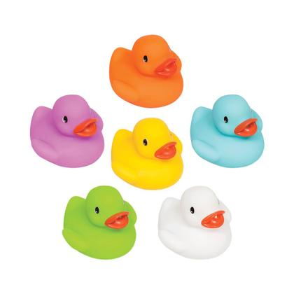 Imagem de Kit 6 Patinhos de Banho Buba Colorido