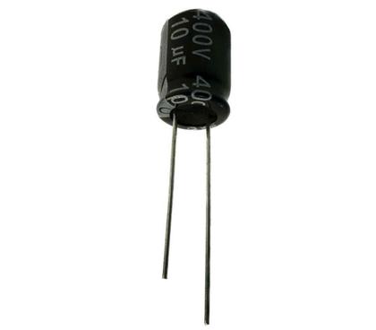 Imagem de Kit 6 pçs - capacitor eletrolitico 10x400v - 10uf x 400v