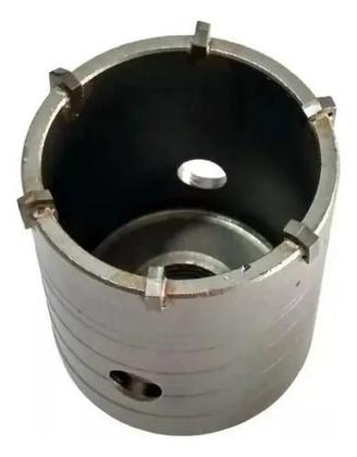 Imagem de Kit 6 Pçs Serra Copo Concreto Com haste Sds Plus 330mm COM Prateado