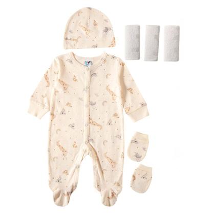 Imagem de Kit 6 Peças Bebê  100% Algodão Tip Top