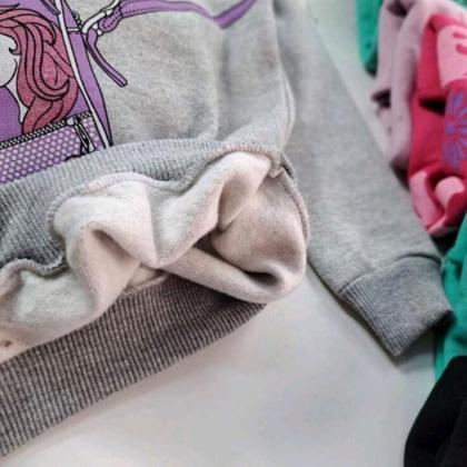 Imagem de Kit 6 Peças Conjunto Moletom Infantil Menina 1 ao 16 Feminino Outono Inverno