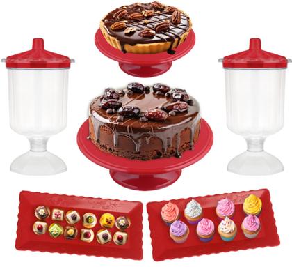 Imagem de Kit 6 peças decoração festas e eventos linha Premium