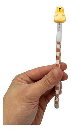 Imagem de Kit 6 Peças Papelaria Fofa Kawaii Capivara Presente Criativo