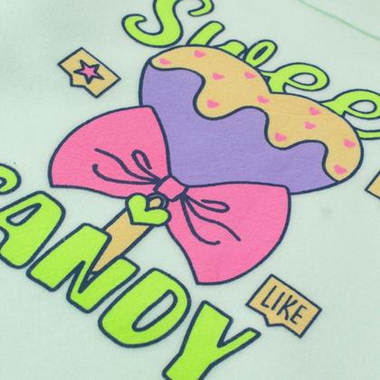 Imagem de Kit 6 Peças Plush Criança ao Juvenil Conjunto Pijama Inverno Menina Peluciado