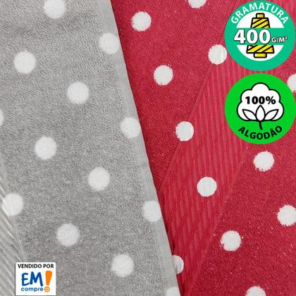 Imagem de Kit 6 peças Toalha Banho + Rosto Infantil Estampada100% Algodão Felpuda Prisma - Dohler - Emcompre