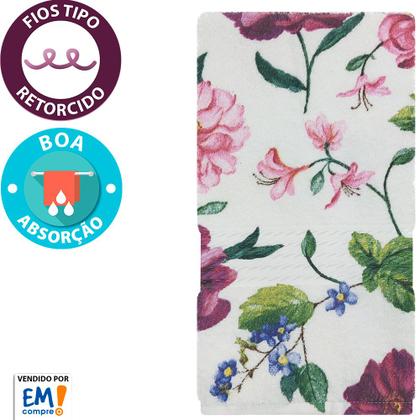 Imagem de Kit 6 peças Toalha Banho + Rosto Infantil Estampada100% Algodão Felpuda Prisma - Dohler - Emcompre