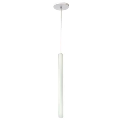 Imagem de Kit 6 Pendente Luminária Tubo Branco 50 Cm