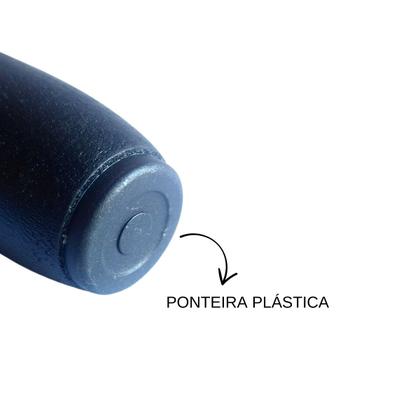 Imagem de Kit 6 Pés Cama Box 12cm Madeira Maciça Preto Universal Rosca 5/16 Para Cama Baú Casal Queen King Sofá Base Antiderrapante