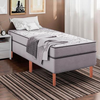 Imagem de Kit 6 Pés De Madeira 20cm Pe Para Cama Box Solteiro Pés Para Móveis Pé Palito Mel