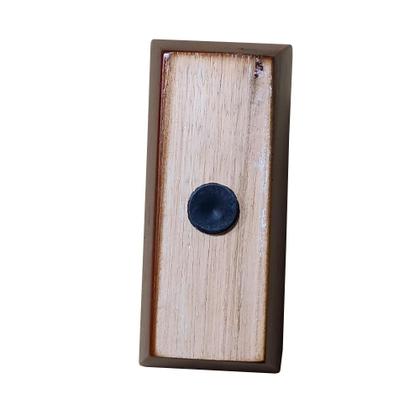 Imagem de Kit 6 Pés de Madeira Retangular para Sofá 12cm - Mozzelar