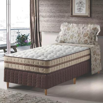 Imagem de Kit 6 Pés Para Cama Solteiro 12cm Pe De Cama Box Em Madeira