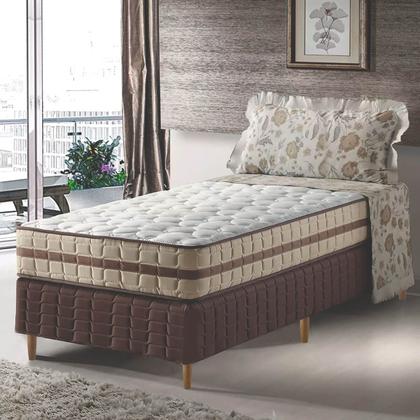 Imagem de Kit 6 Pés Para Cama Solteiro 12cm Pe De Cama Box Em Madeira