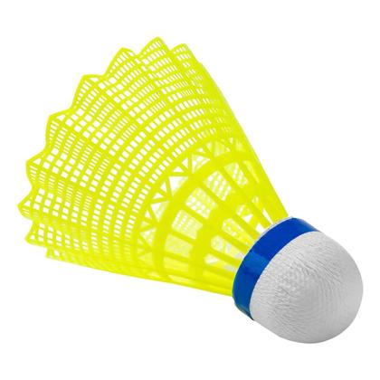 Imagem de Kit 6 Petecas de Badminton Vollo de Nylon Com Tubo - Ref VB600