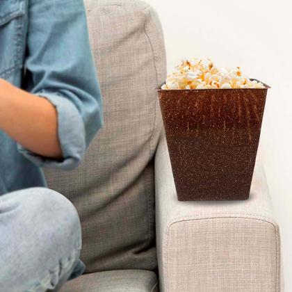 Imagem de Kit 6 Pipoqueira Retrô Fibra Coco Green 2,6L