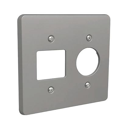 Imagem de Kit 6 Placa 4x4 Posto Tomada + 2 Interruptor Legrand 8525