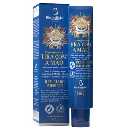 Imagem de Kit 6 Pomada Massageadora Tira Com A Mão 150G - Bio Instinto