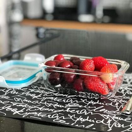 Imagem de Kit 6 Potes De Vidro Hermetico Retangular 1040 Ml