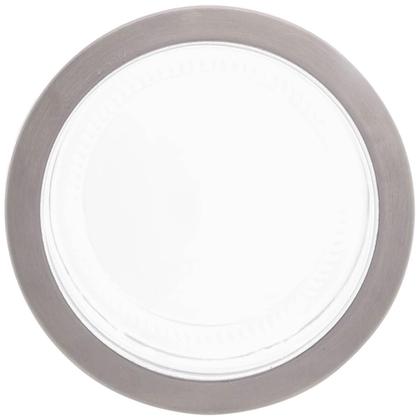 Imagem de Kit 6 Potes de Vidro Porta Mantimentos 1,2L Tampa Inox Lyor Organizador de Condimentos