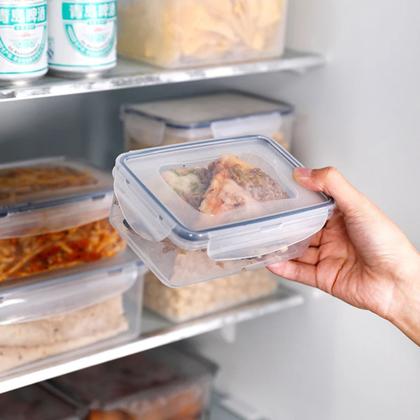 Imagem de Kit 6 Potes Herméticos Plásticos Vasilha Tapoer Transparente