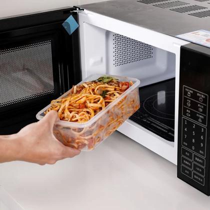 Imagem de Kit 6 Potes Herméticos Plásticos Vasilha Tapoer Transparente