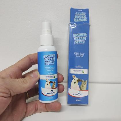 Imagem de Kit 6 Power Clean Spray Cães Gatos Anti Tártaro