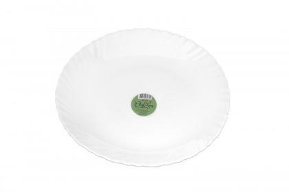 Imagem de Kit 6 prato raso petala opaline temperado ø 27 cm